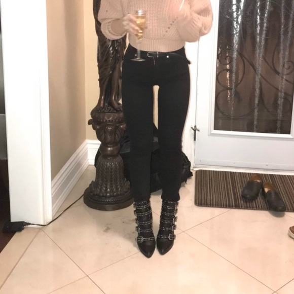 AGOLDE high rise black jean - Picture 5 of 6